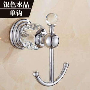 Planet Gates Clothes Hook Bathroom Accessories Sets Silver Polished Chrome Bathroom Products Solid Brass Bathroom Hardware Sets jk6