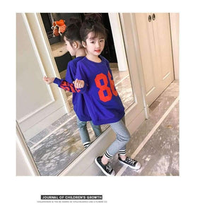 Planet Gates Clothes Set For Girls Teenagers Autumn  School Letter T Shirt + Leggings 2pcs Kids Clothing 4 5 6 7 8 9 10 11 12 13 Years