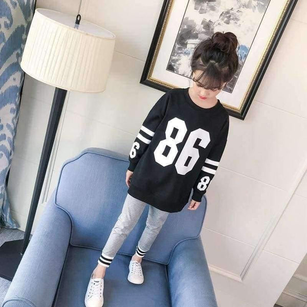Planet Gates Clothes Set For Girls Teenagers Autumn  School Letter T Shirt + Leggings 2pcs Kids Clothing 4 5 6 7 8 9 10 11 12 13 Years
