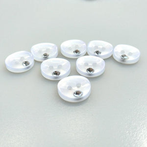 Planet Gates Clothing Botones Hl 50pcs 12mm Resin Buttons With Rhinestone Shirt Apparel Sewing Accessories Diy Crafts Rhinestones