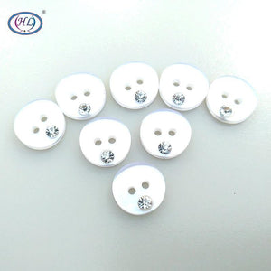 Planet Gates Clothing Botones Hl 50pcs 12mm Resin Buttons With Rhinestone Shirt Apparel Sewing Accessories Diy Crafts Rhinestones