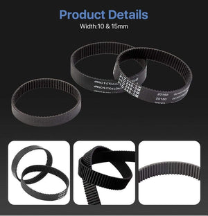 Planet Gates Cloudray HTD 3M Closed Loop Belt Rubber Timing Belt Various Transmission for CO2 Laser Engraving Cutting Machine / 3D Printer