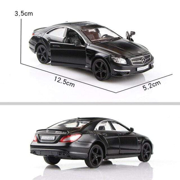 Planet Gates CLS 63 Matte Black CLS 63 AMG Collection Mode Toys For Children Simulation Exquisite Diecasts Toy Vehicles RMZ city Car Styling 1:36 Alloy Car