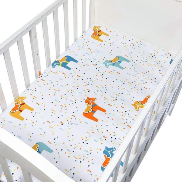 Baby Bedding Set Baby Cotton Sheet 130 * 70 Cm Woven Fitted For Baby Diver Sestyles Good Quality Soft Baby Sheet Crib