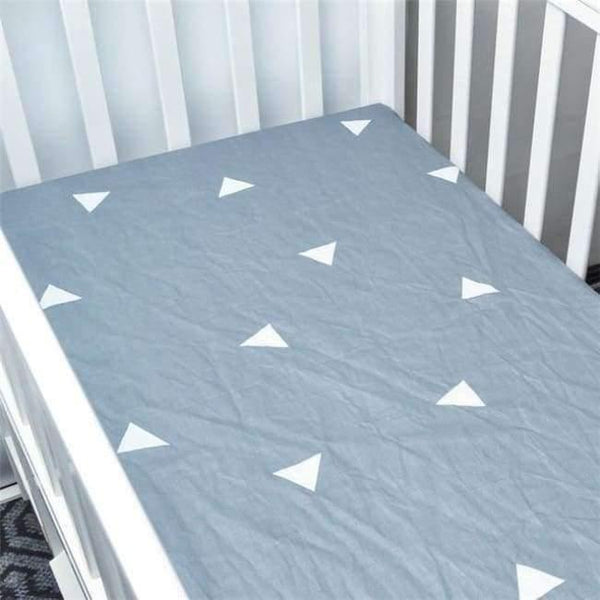 Planet Gates CLS0004 / China 100% Cotton Crib Fitted Sheet Soft Breathable Baby Bed Mattress Cover Potector  Cartoon Newborn Bedding For Cot Size 130*70cm