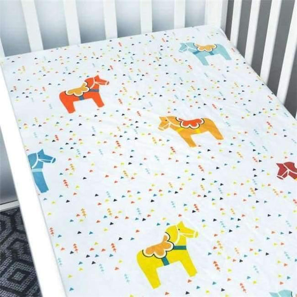 Planet Gates CLS0008 / China 100% Cotton Crib Fitted Sheet Soft Breathable Baby Bed Mattress Cover Potector  Cartoon Newborn Bedding For Cot Size 130*70cm