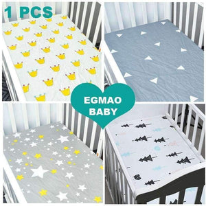 Planet Gates CLS0012 Fitted Baby Crib Sheet Printed 100% Cotton Nursery Bedding for Boy or Girl, Toddler Bedding ,Perfect Baby Shower Gift