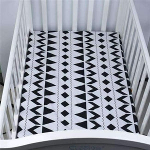 Planet Gates CLS0020 Newborn baby crib fitted sheets Cartoon soft crib bed sheet cotton kids bedding mattress protectors covers baby bedsheet 130*70