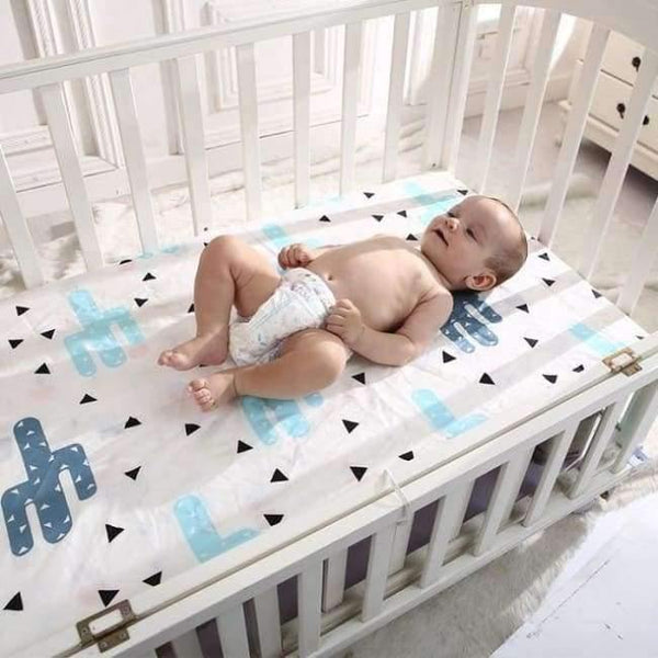 Planet Gates CLS0025 Fitted Baby Crib Sheet Printed 100% Cotton Nursery Bedding for Boy or Girl, Toddler Bedding ,Perfect Baby Shower Gift