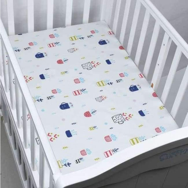 Planet Gates CLS0027 Newborn baby crib fitted sheets Cartoon soft crib bed sheet cotton kids bedding mattress protectors covers baby bedsheet 130*70