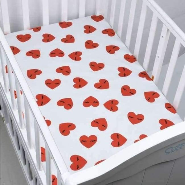 Planet Gates CLS0028 / China 100% Cotton Crib Fitted Sheet Soft Breathable Baby Bed Mattress Cover Potector  Cartoon Newborn Bedding For Cot Size 130*70cm