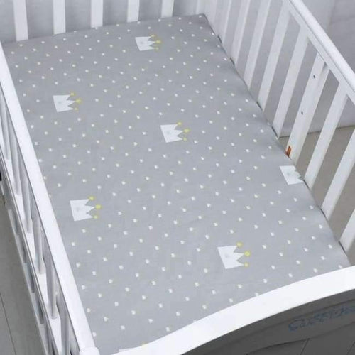 Planet Gates CLS0029 Newborn baby crib fitted sheets Cartoon soft crib bed sheet cotton kids bedding mattress protectors covers baby bedsheet 130*70