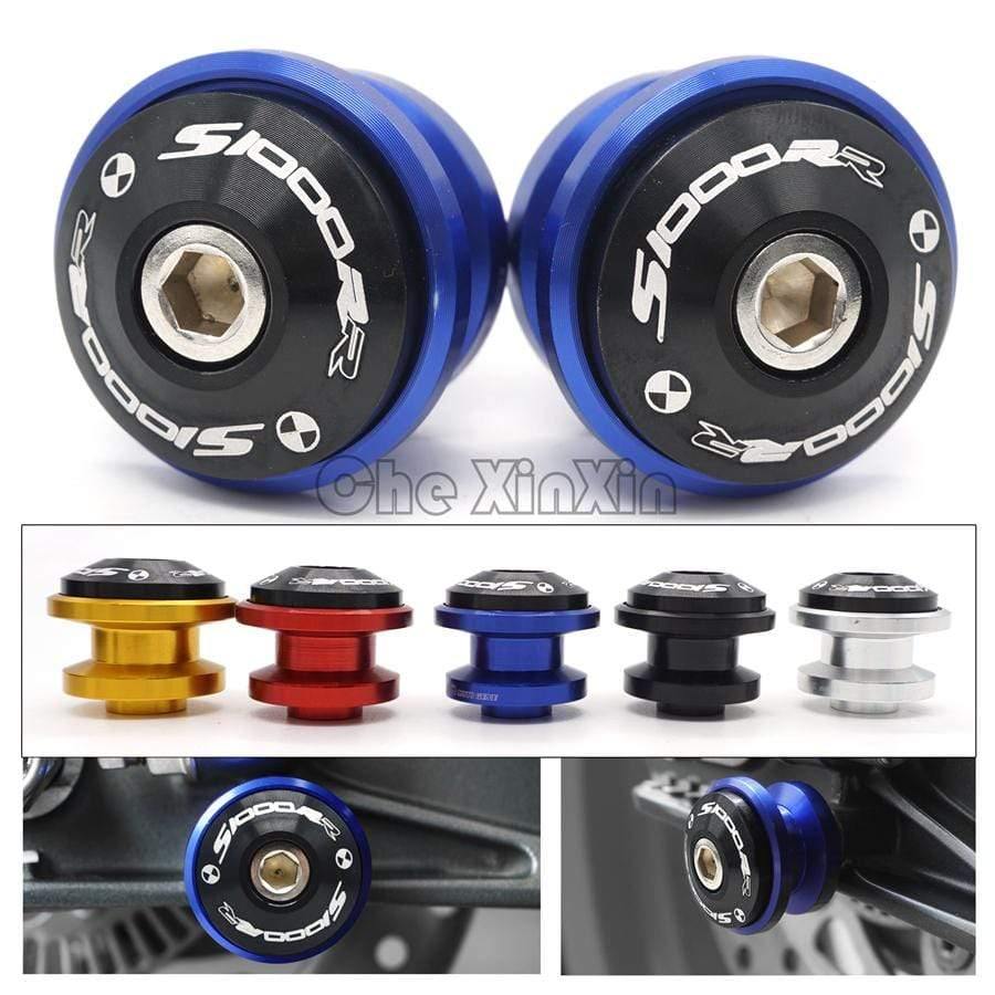 CNC Motorcycle Parts Swing Arm Swingarm Sliders Spools Fit  For BMW S1000RR HP4 S1000R S1000XR S1000 R RR New Laser LOGO