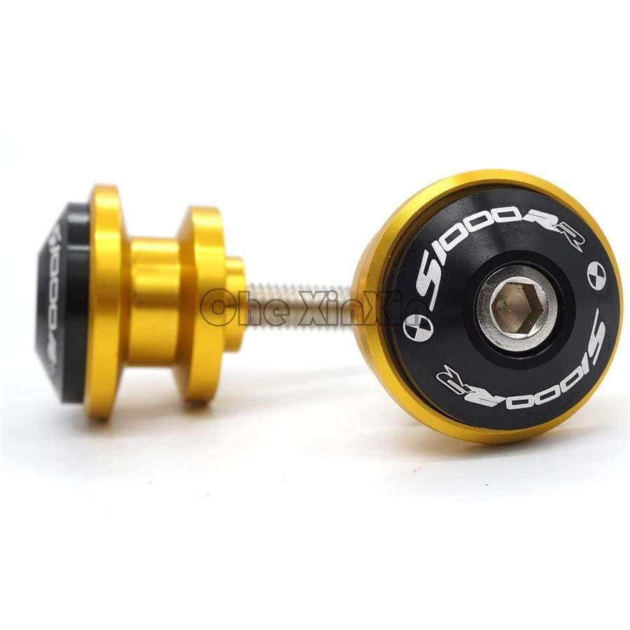 CNC Motorcycle Parts Swing Arm Swingarm Sliders Spools Fit  For BMW S1000RR HP4 S1000R S1000XR S1000 R RR New Laser LOGO