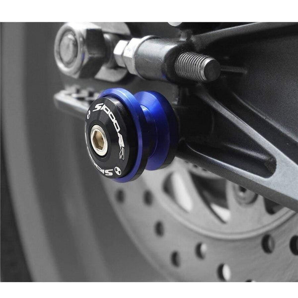 CNC Motorcycle Parts Swing Arm Swingarm Sliders Spools Fit  For BMW S1000RR HP4 S1000R S1000XR S1000 R RR New Laser LOGO