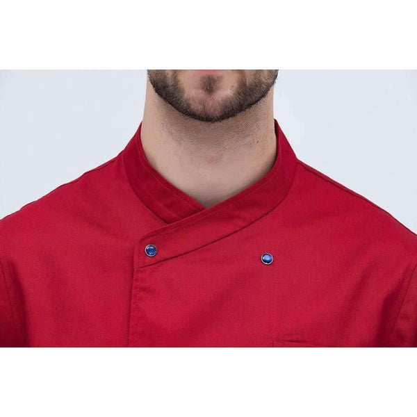 Planet Gates Coat1 / One Size Black Long Sleeve Master Cook Work Uniforms Restaurant Hotel BBQ Kitchen High Quality Workwear Clothing Food Service Chef Tops