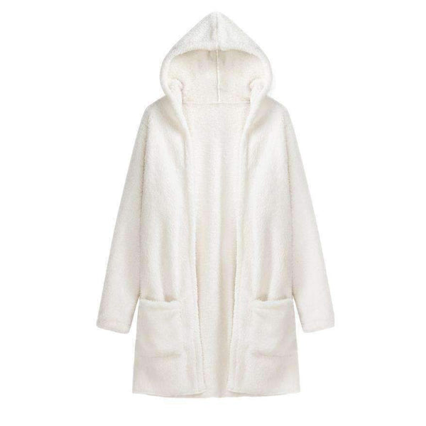 Planet Gates Coats Jackets Lambswool Hoodie Knit Cardigan Sweaters Outerwear With Pocket coats and jackets women 2018JUL30