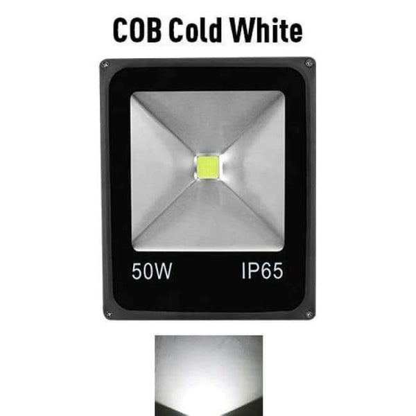 Planet Gates COB Cold White / AC 220V 20W Led Flood Light Outdoor Spotlight Floodlight 10W 20W 30W 50W Wall Washer Lamp Reflector IP65 Waterproof Garden 220V RGB Lighting