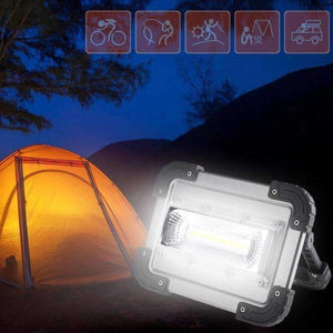 Planet Gates COB LED Work Light Waterproof Lawn Lamp Flashlight 20W High Power 2400LM Outdoor Hiking Camping Tent Light Portable Searchlight