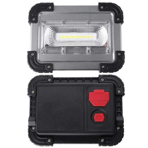 Planet Gates COB LED Work Light Waterproof Lawn Lamp Flashlight 20W High Power 2400LM Outdoor Hiking Camping Tent Light Portable Searchlight