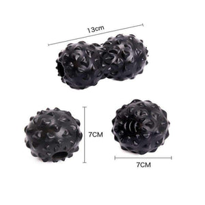 Planet Gates Cobblestone Fitness Ball Massage Stick Roller Legs and Back Recovery Sore and Tight Muscles