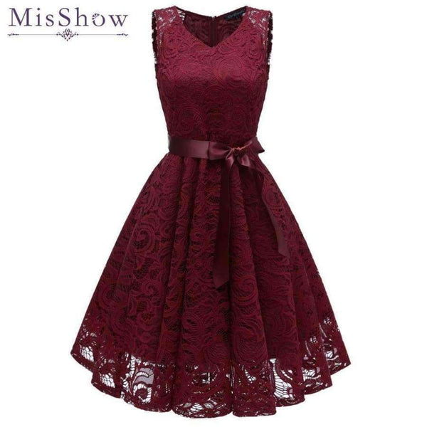 Planet Gates Cocktail Dress 2018 Women Knee Length Formal Gown V Neck Cocktail Party Dresses Vestido Coquetel With Sash