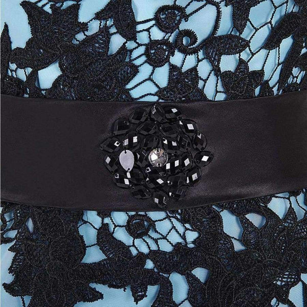 Planet Gates cocktail dresses 1 / 2 / China Cocktail Dresses 2018 Grace Karin elegant Black Lace One shoulder vestido knee length Party dresses robe de cocktail