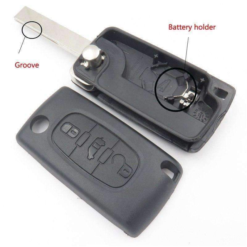 Planet Gates Cocolockey For Fiat Scudo Remote Key Fob Case With 3 Buttons Middle Van Sign Plus New Groove Blade Auto Replacement Parts