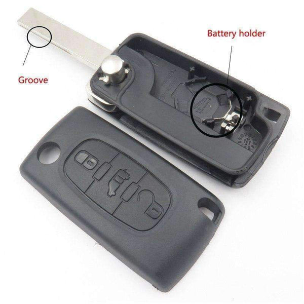 Planet Gates Cocolockey For Fiat Scudo Remote Key Fob Case With 3 Buttons Middle Van Sign Plus New Groove Blade Auto Replacement Parts
