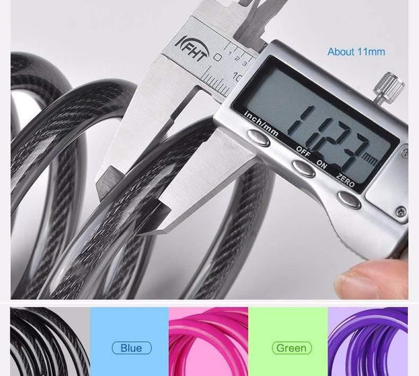 Planet Gates Code Lock Black Bicycle Lock Code Key Locks Bike Cycling Password Combination Security Steel Wire Locks Bicycle Accessories Multicolor