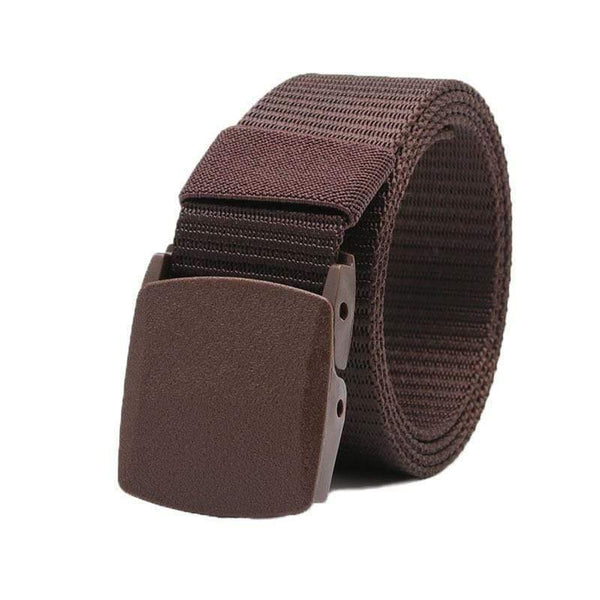 Fashion Belt Canvas Casual Wild Woven Belt Canvas Belt Men And Women Belt Youth Without Metal Automatic Buckle Student