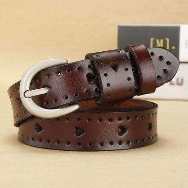 Planet Gates coffee / 105cm High qualty Leather Belts For Women luxury designer brand Belt female pin Buckle Ladies Belts Strap Students Belts for Women