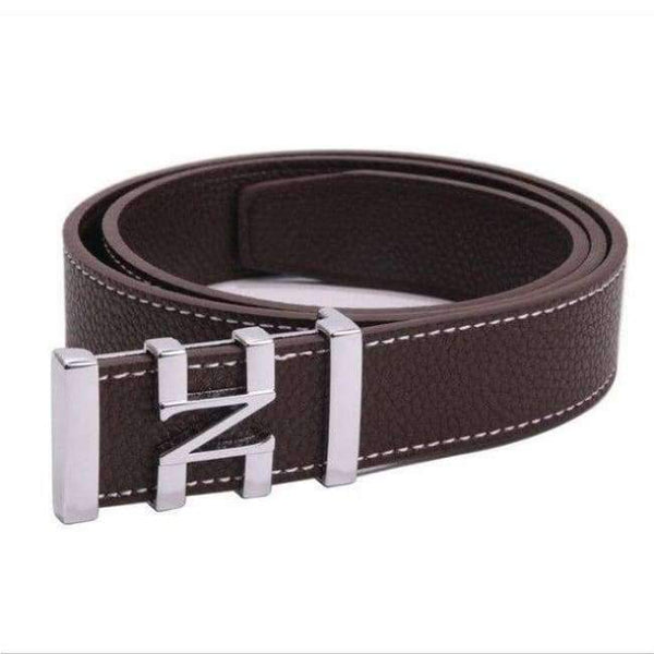 Planet Gates coffee / 110cm LannyQveen fashion model unisex belt men's smooth plate buckle belts for women leather belt free shipping 5 colors