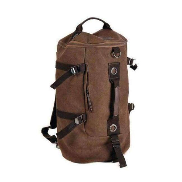 Planet Gates coffee 2018 Hot Large capacity man travel bag luggage backpack canvas bucket shoulder bag PT708