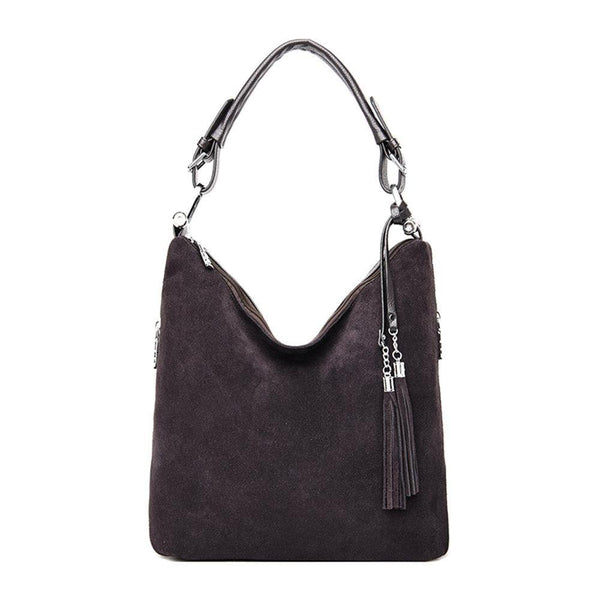 Luxury Handbag Women Bags Designer Crossbody Bags For Women Black Faux Suede Shoulder Bags