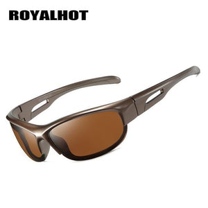 Planet Gates coffee brown / Russian Federation Men Women Polarized New Oval Frame Sports Sunglasses Vintage Sun Glasses Retro Eyewear Shades Oculos Male SPT010