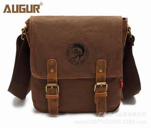 Planet Gates coffee Canvas bag high quality men messenger bags fashion shoulder bags brand men bag