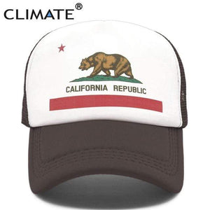 Planet Gates Coffee Cap / Adult 55to58cm Head California Trucker Cap Men Bear California Republic Flag Cap  Funny Hip Hop Hat Cap Cool Summer Mesh Cap Adult  Kids Kid