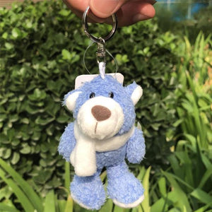 Planet Gates Coffee / China Cute Cartoon Bear Elephant Raccoon Monkey Animal Plush Toy Keychain Backpack Bag Keychain Shark Dinosaur Lion Omelette Cute Gift