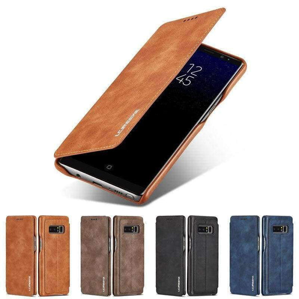 Planet Gates Coffee / For Samsung Note 8 Note 8 Case For Coque Samsung Note 8 Case Flip Leather & Magnetic Wallet Cover Funda Note 8 Phone Case For Samsung Galaxy Note8