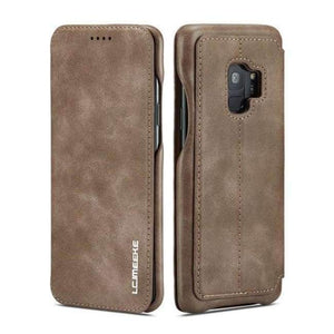 Planet Gates Coffee / For Samsung S9 Samsung Galaxy S9 Cover Flip Wallet Case Coque Samsung S9 Phone Case Luxury Card Holder Leather Cover Etui S9