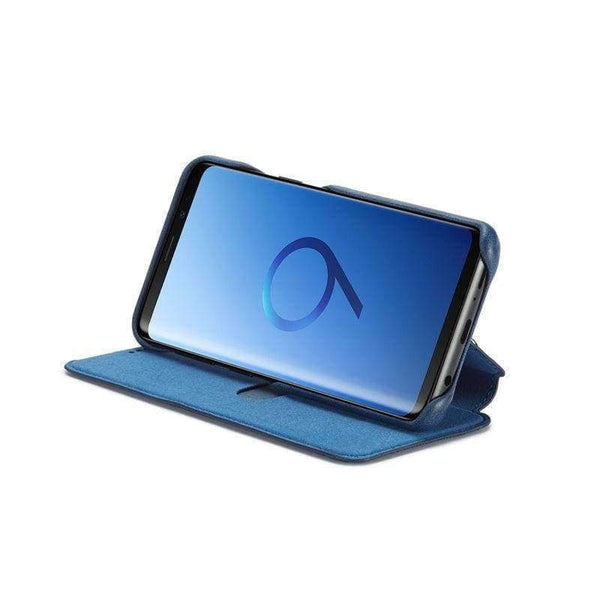 Planet Gates Coffee / For Samsung S9 Samsung Galaxy S9 Cover Flip Wallet Case Coque Samsung S9 Phone Case Luxury Card Holder Leather Cover Etui S9