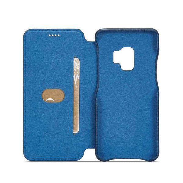 Planet Gates Coffee / For Samsung S9 Samsung Galaxy S9 Cover Flip Wallet Case Coque Samsung S9 Phone Case Luxury Card Holder Leather Cover Etui S9