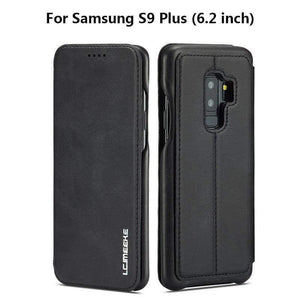 Planet Gates Coffee / For Samsung S9 Samsung Galaxy S9 Plus Cover Wallet Leather Case Funda Samsung S9 Plus Phone Case Luxury Flip Cover Bags