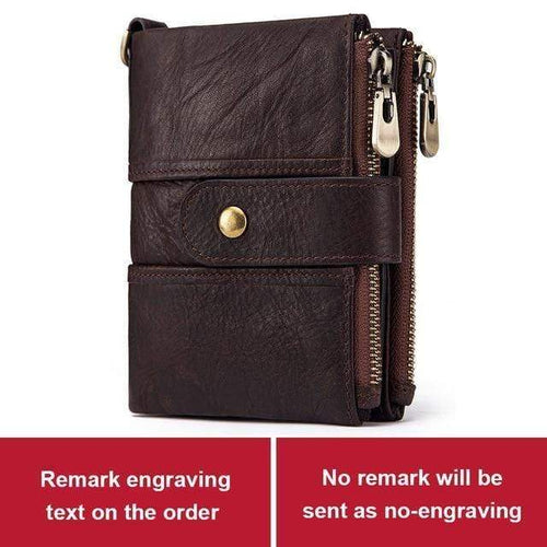 Planet Gates Coffee Genuine Leather Free Engraving Quality Wallet Women Crazy Horse Wallets Coin Purse Short Male Mini Money Bag Girls