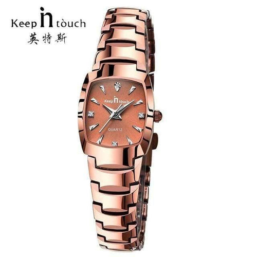 Planet Gates Coffee Gold Women Womens Square Watches Rhinestone Quartz Watch Women Luxury Dress Fashion Bracelet Ladies Watch relogios feminino