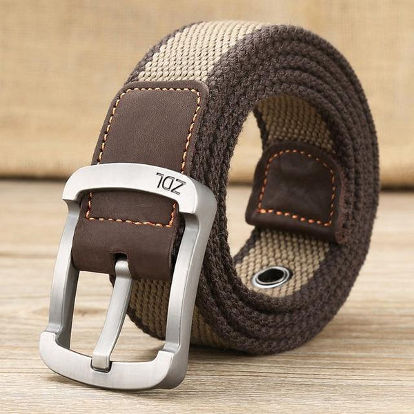 Planet Gates Coffee khaki 1 / 110cm Military belt outdoor tactical belt men&women high quality canvas belts for jeans male luxury casual straps