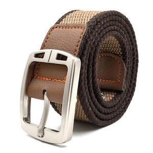 Planet Gates Coffee khaki 2 / 110cm Military belt outdoor tactical belt men&women high quality canvas belts for jeans male luxury casual straps