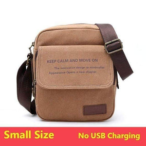 Planet Gates coffee No USB Bag High Quality Men Canvas Shoulder Bag Casual Travel Men's Crossbody Bag Male Messenger Bags 3 Size