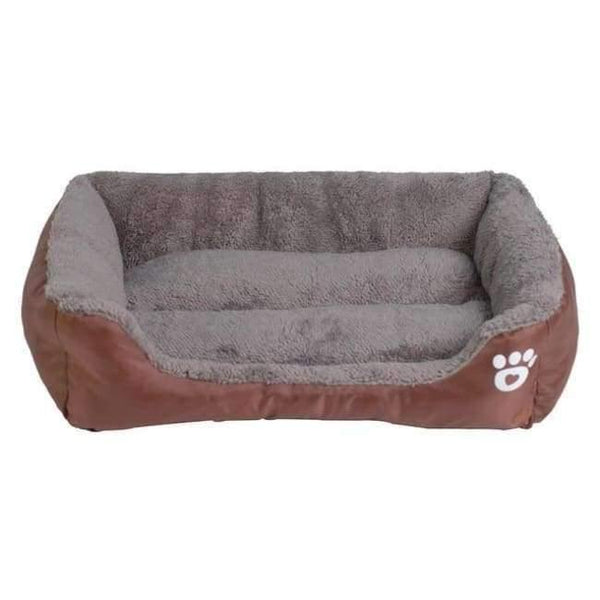 Planet Gates Coffee / S S-3XL 9 Colors Paw Pet Sofa Dog Beds Waterproof Bottom Soft Fleece Warm Cat Bed House Petshop Dropshipping cama perro